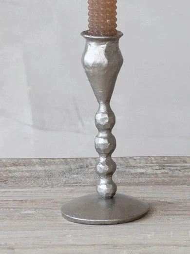 6" Hand Forged Cast Iron Ball Taper Holder