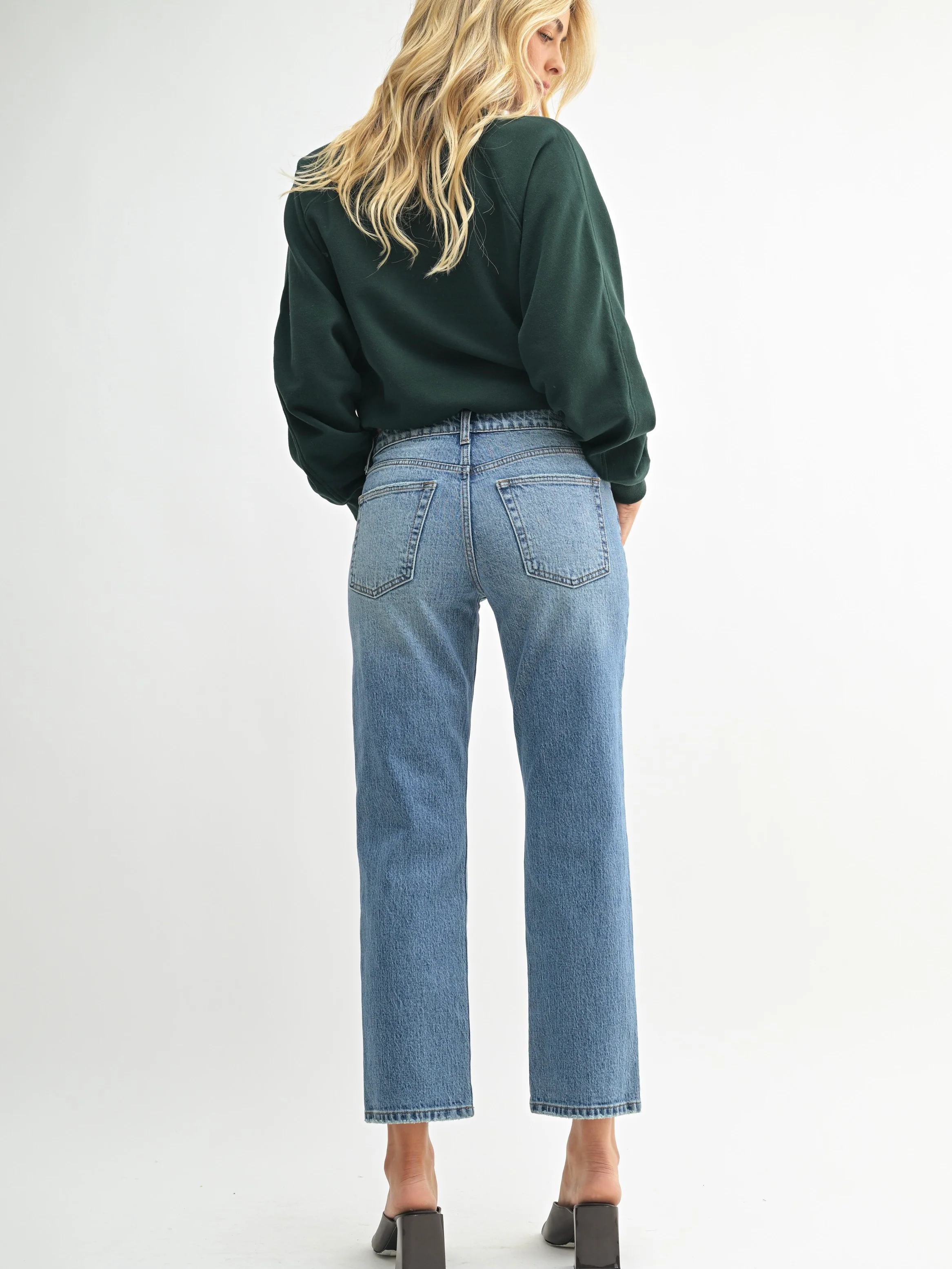 Just USA Jeans : 90's Stretch Straight - Image 3
