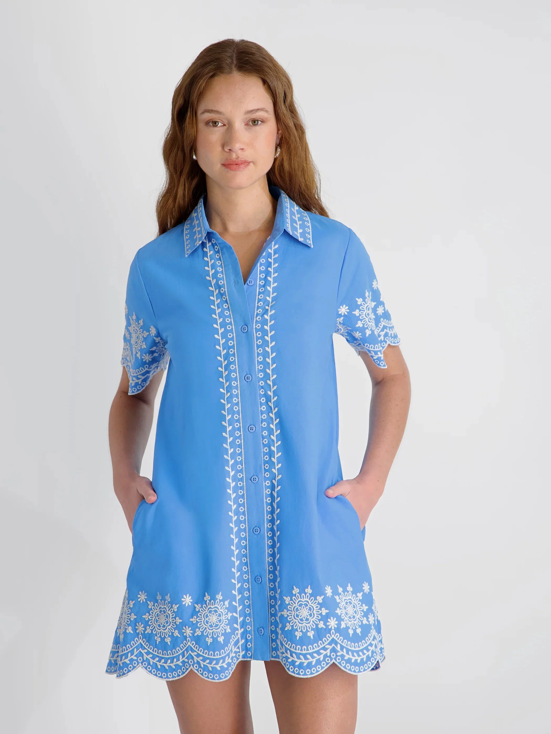 French Connection Alissa Mini Shirtdress