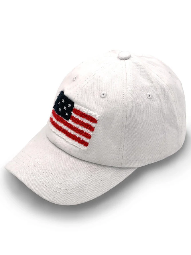 American Flag Patch Cap - Image 2
