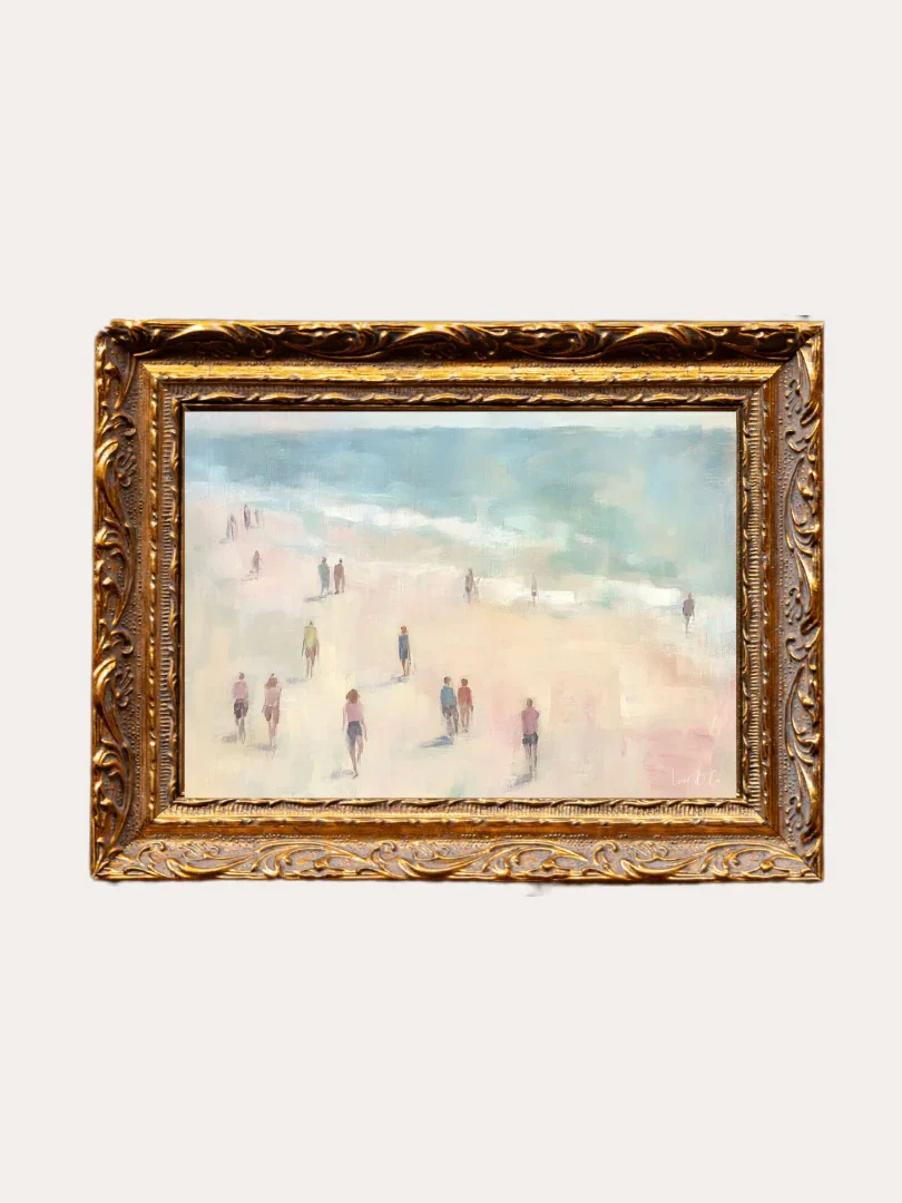 Antique Beach Walk 8 x 10