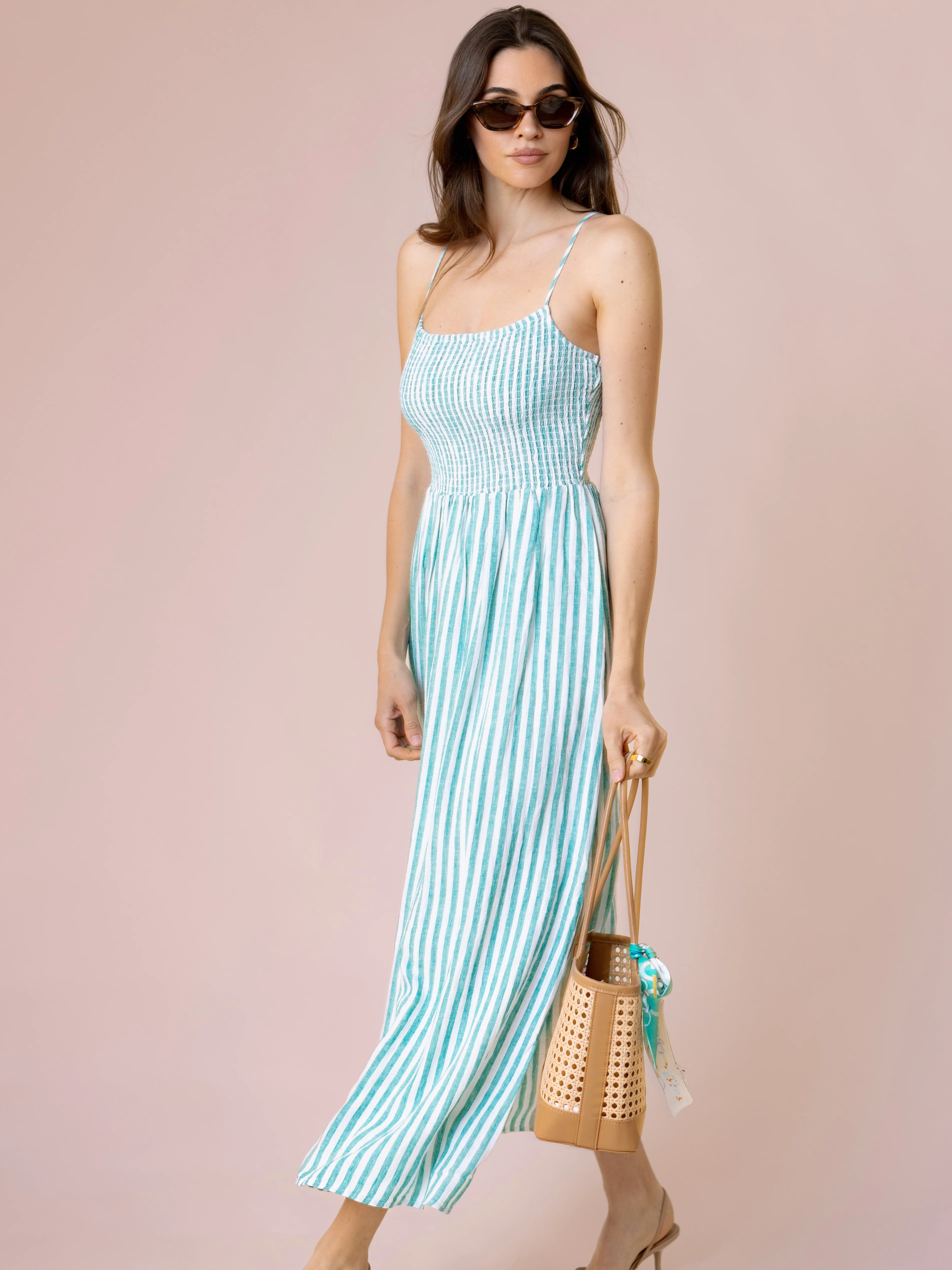 Z Supply Bayside Striped Midi Dress - Image 4