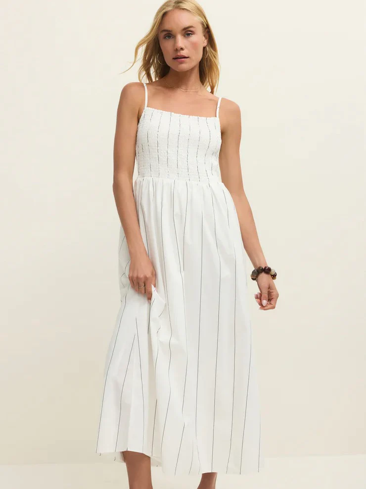 Z Supply Bayside Striped Midi Dress - Image 6