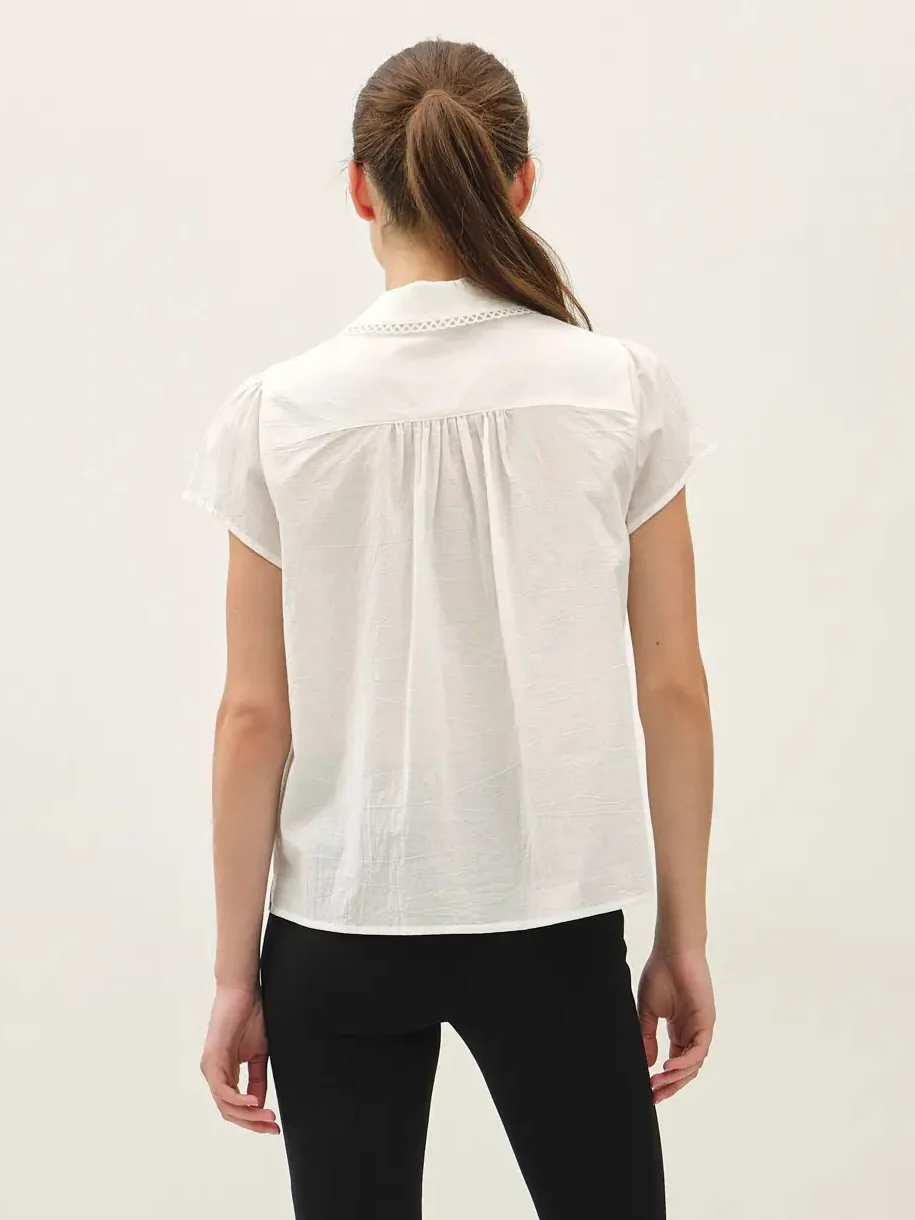 Bianca Button Down Blouse - Image 4