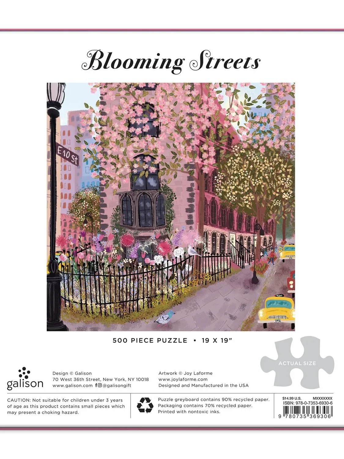 Blooming Streets Puzzle - Image 2