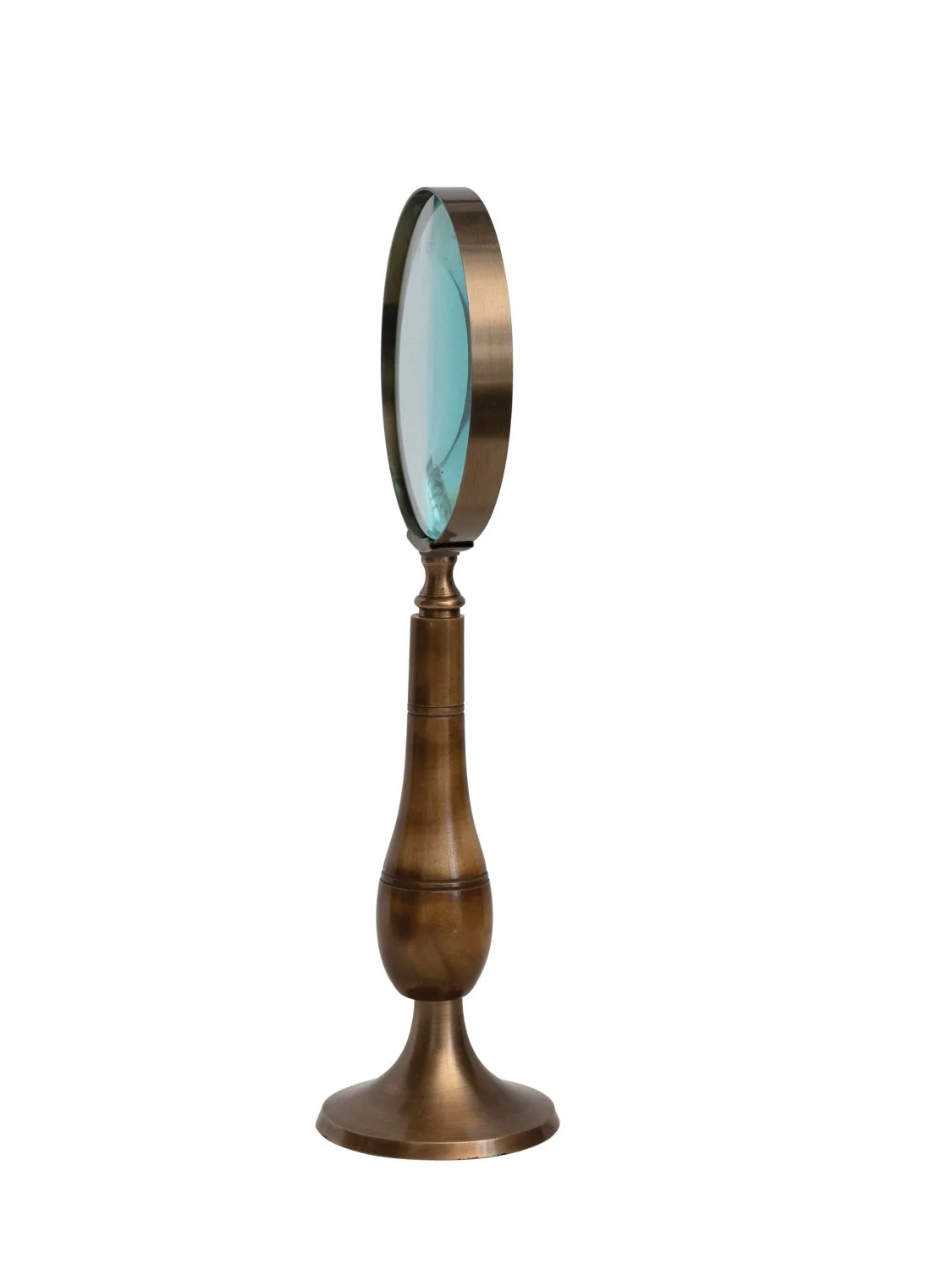 Brass & Bone Magnifying Glass on Stand - Image 3