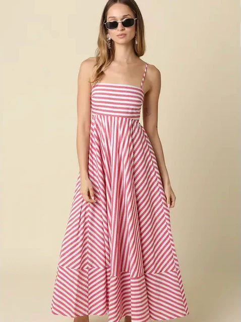 Cecily Stripe Dress - Image 2