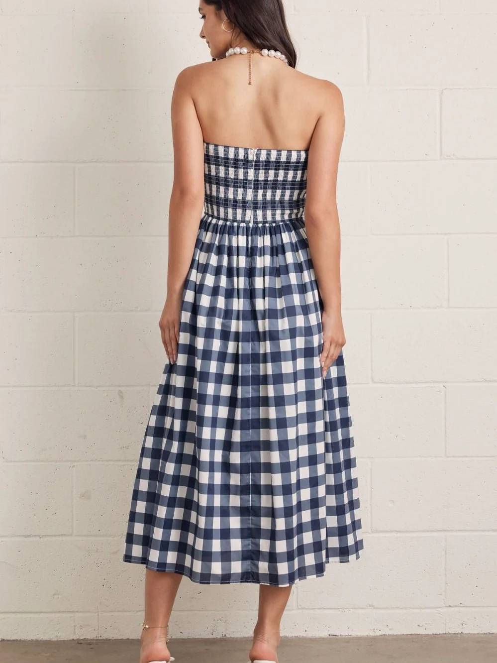Charleston Checkered Dress - Image 5