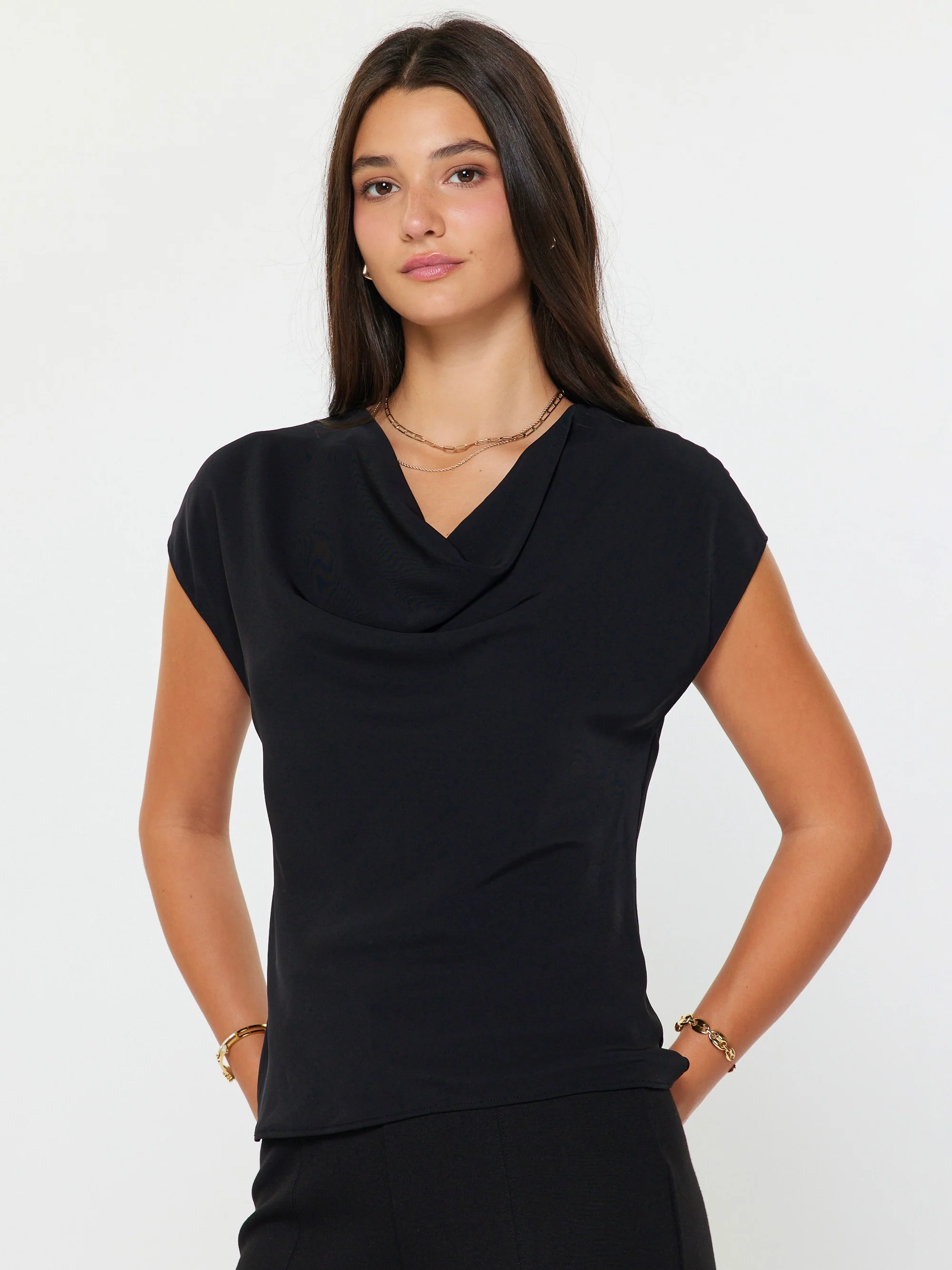 Chloe Cowl Neck Top