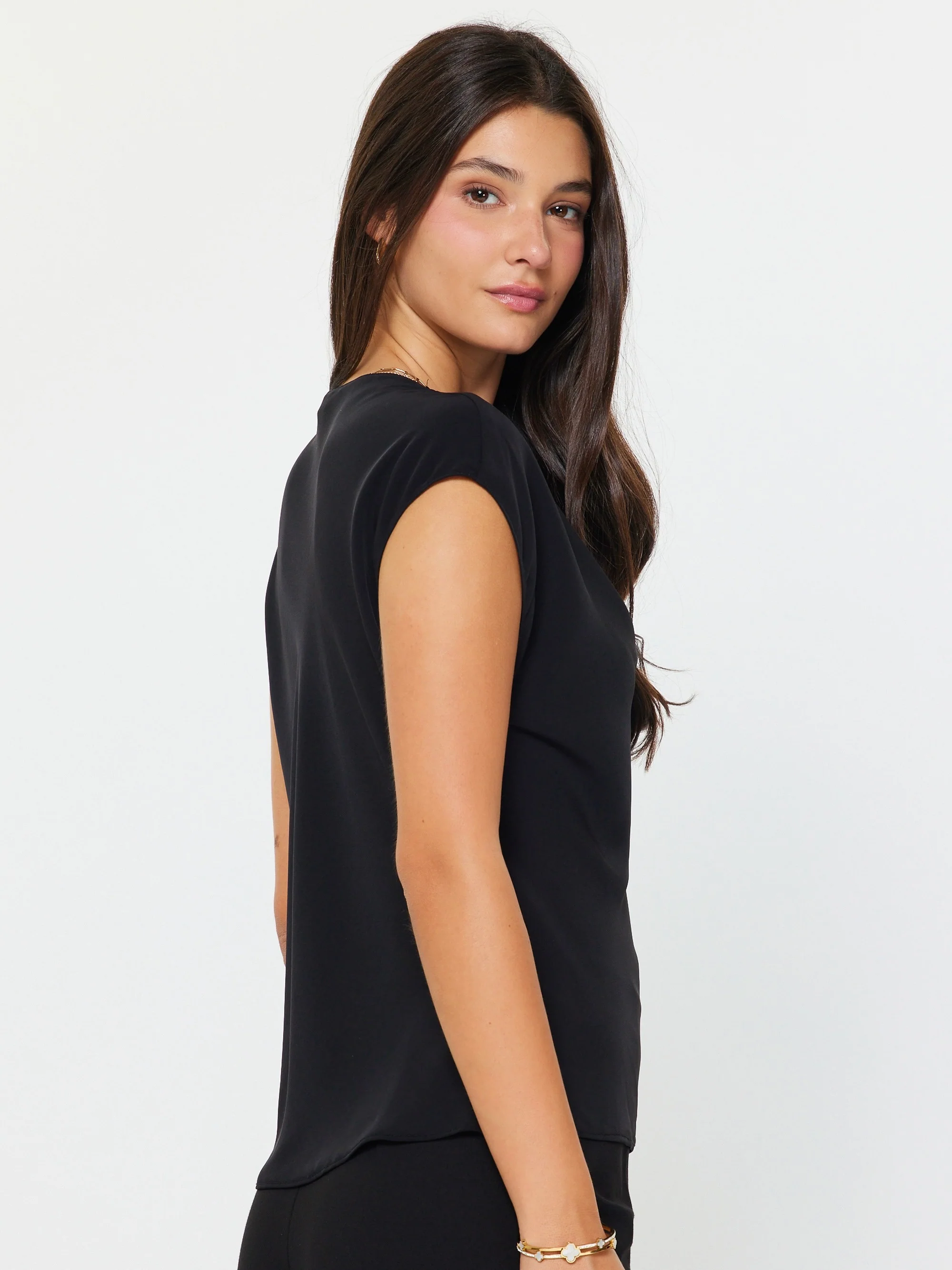 Chloe Cowl Neck Top - Image 2