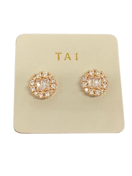 Tai Circles And Squares Studs