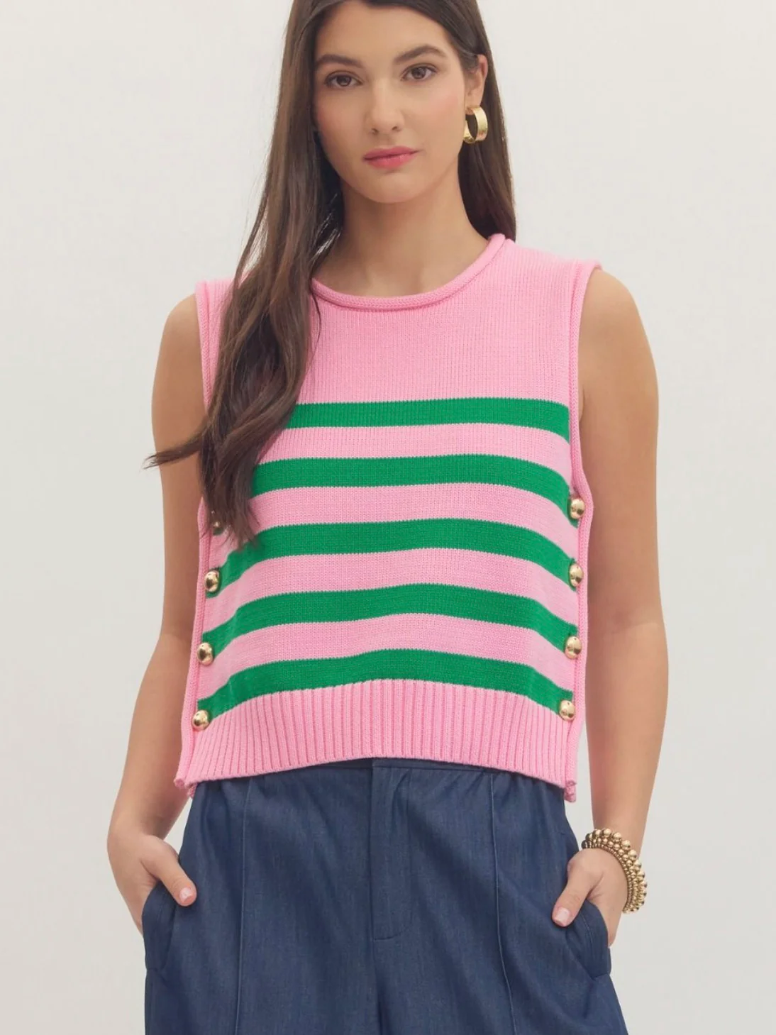 City Sleeveless Sweater