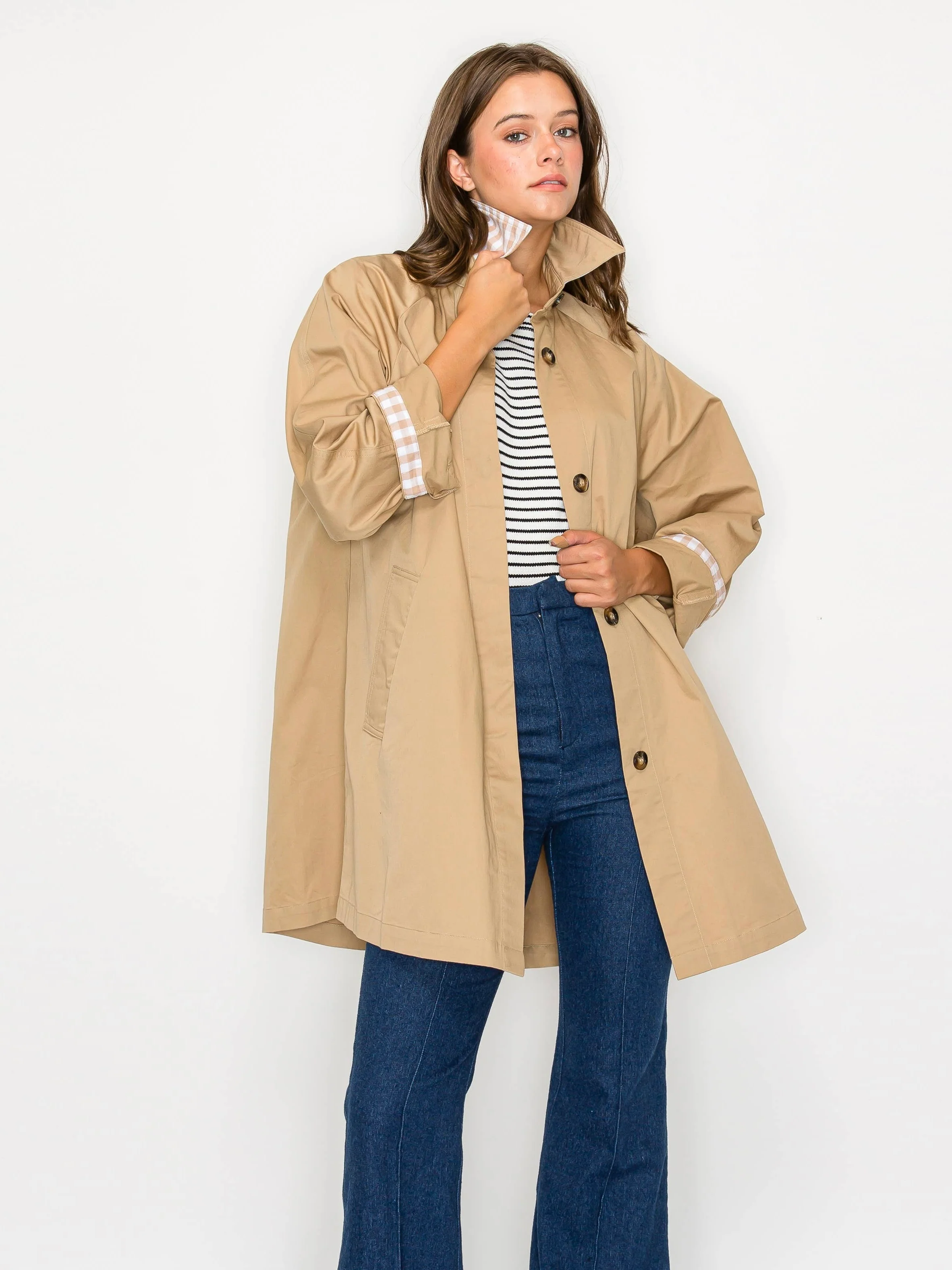Classic Collared Trench