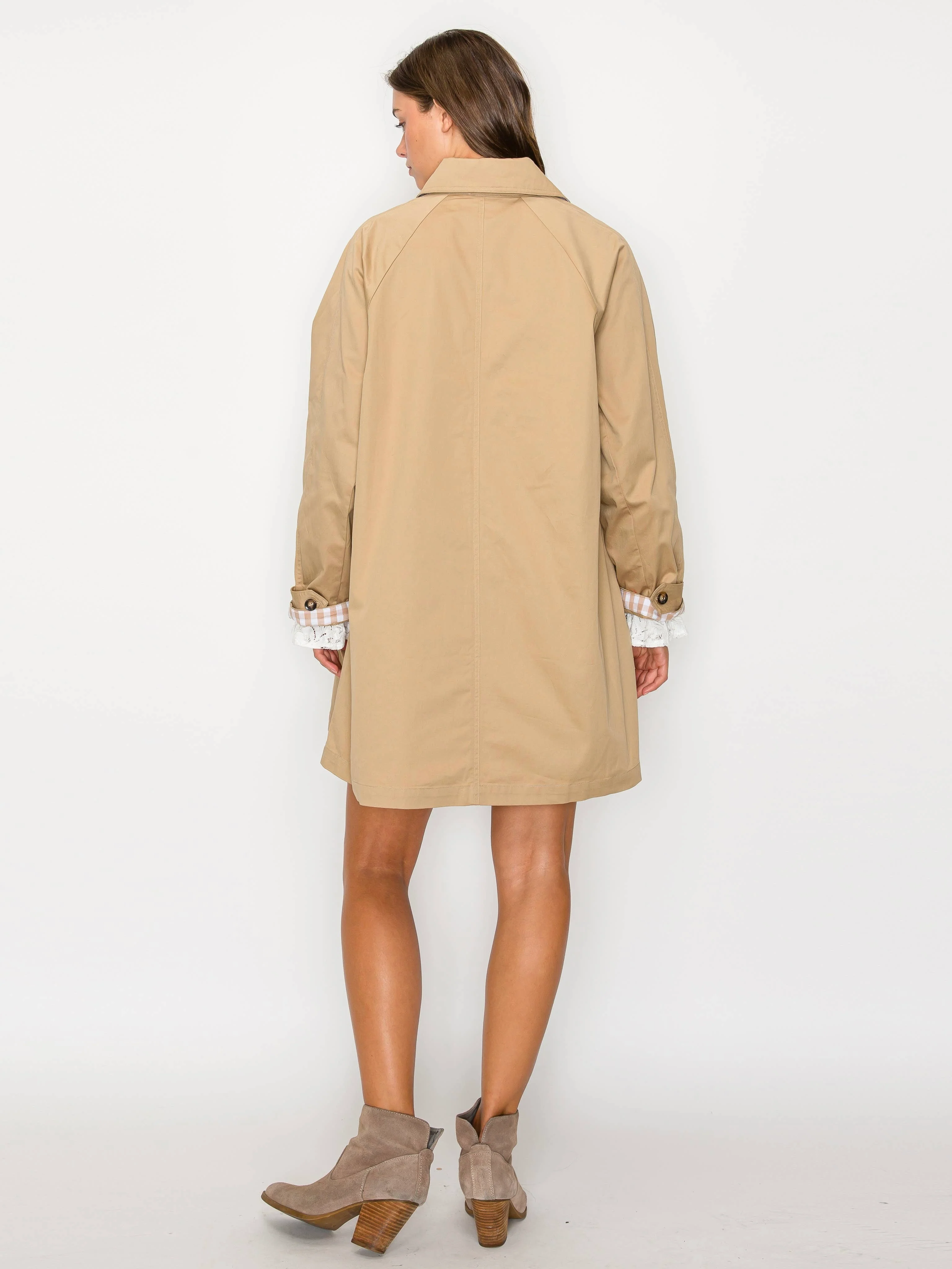 Classic Collared Trench - Image 3