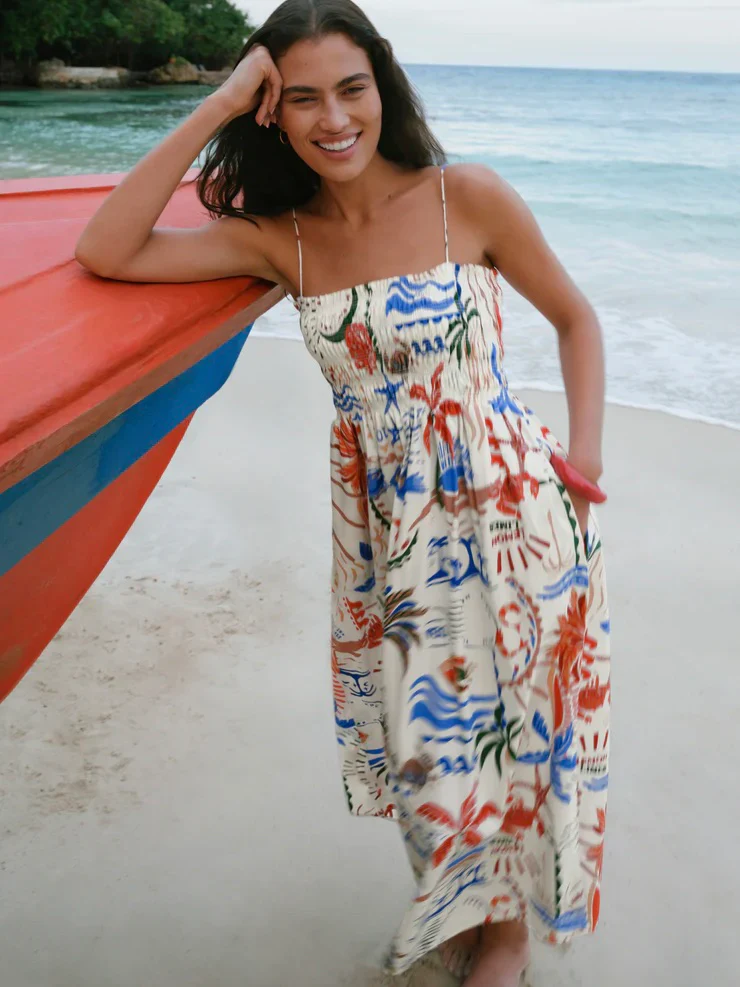 Z Supply Cornelia Getaway Midi Dress