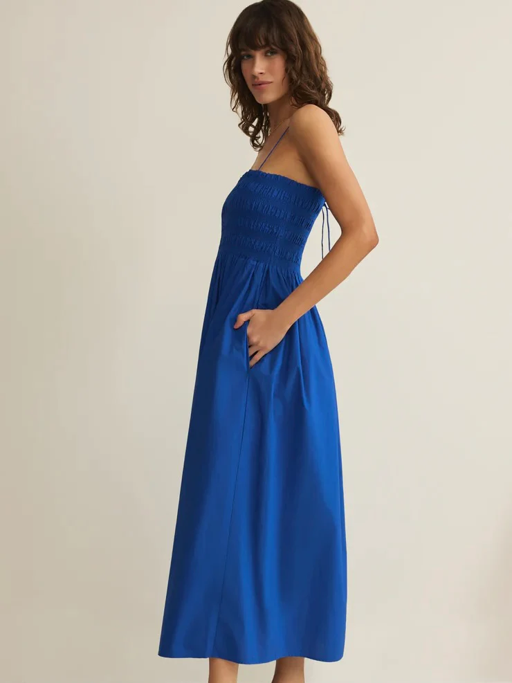 Z Supply Cornelia Poplin Midi Dress - Image 2