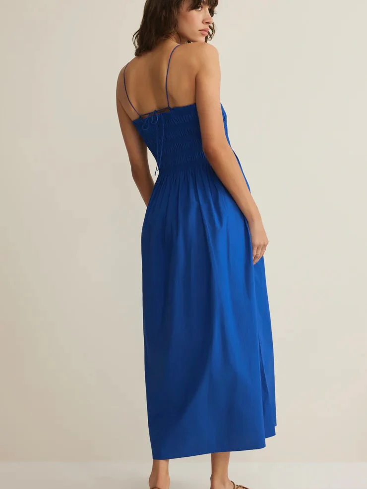 Z Supply Cornelia Poplin Midi Dress - Image 3