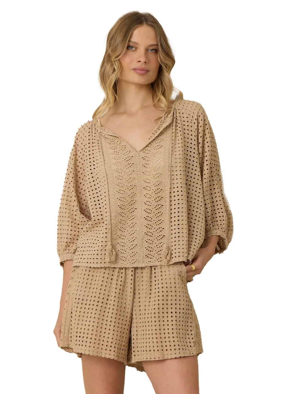 Cotton Long Sleeve Top