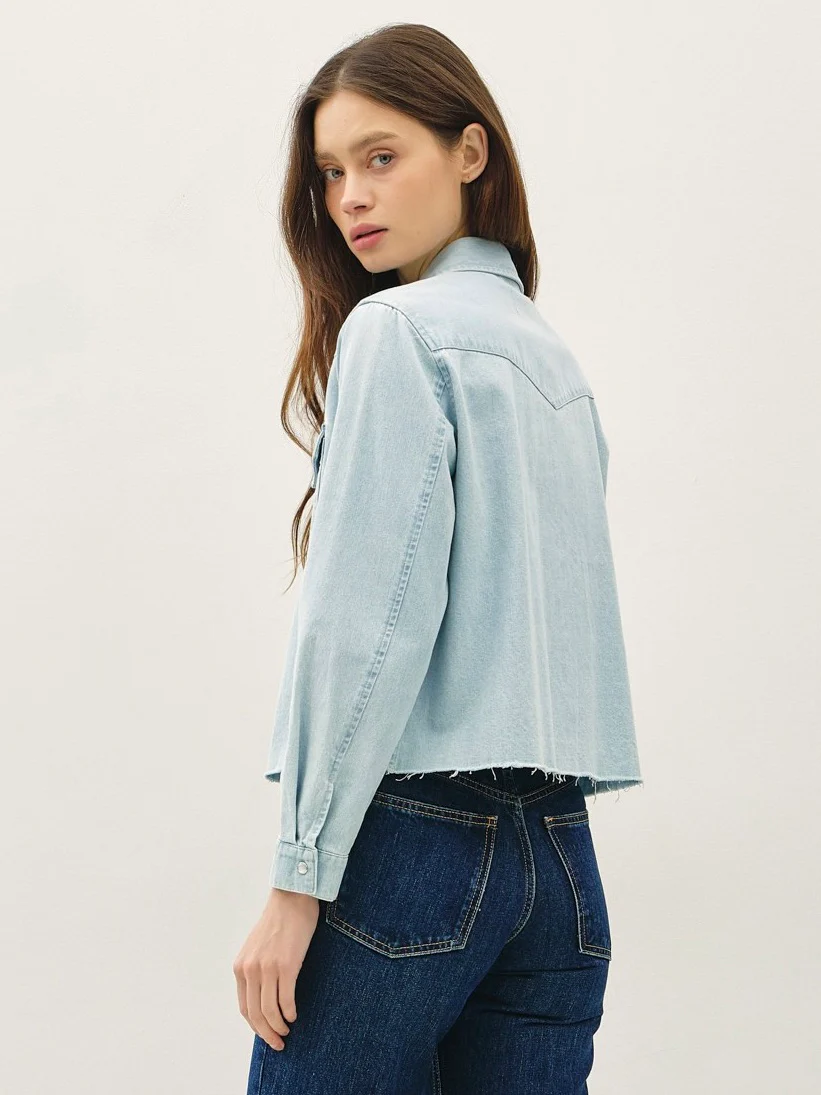 Crop Western Shacket - Image 3
