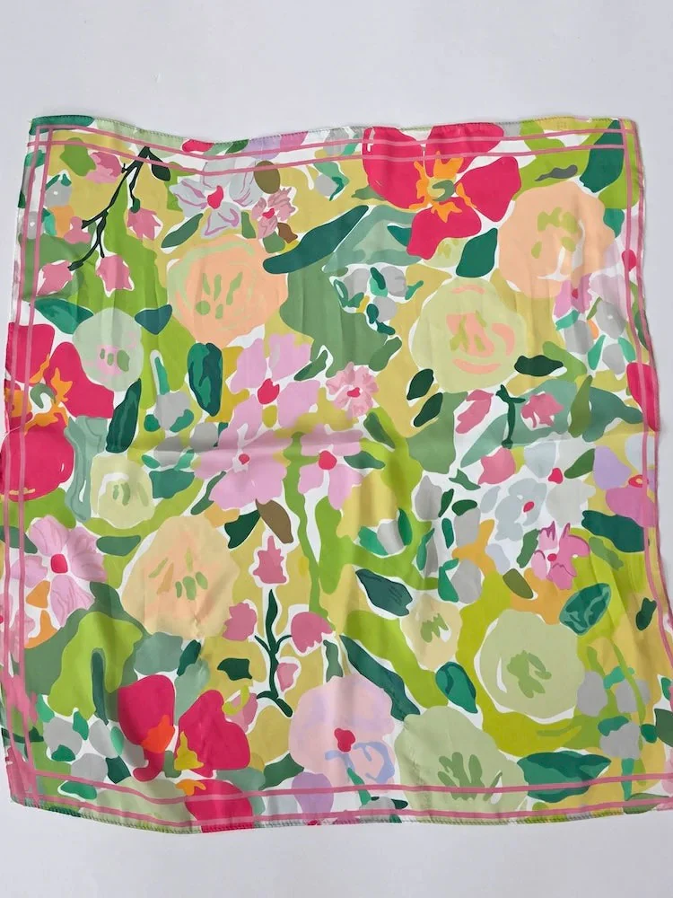 Cynthia Floral Scarf - Image 2