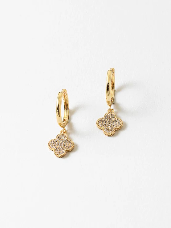 CZ Clover Hoops