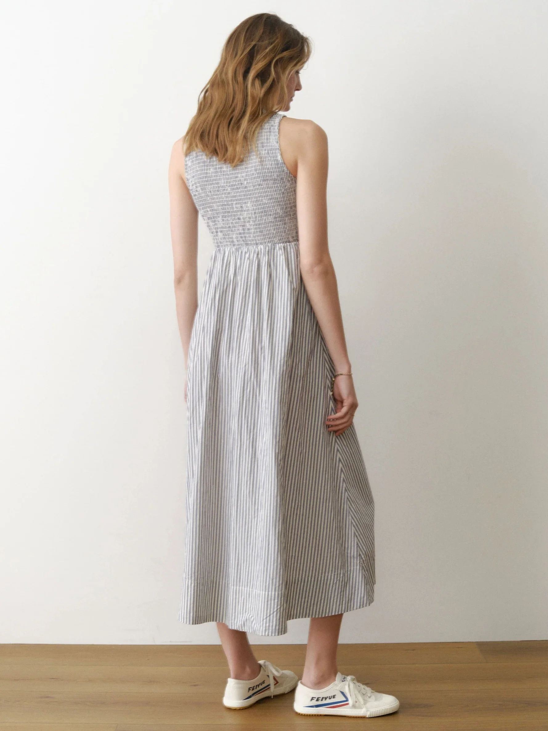 Marine Layer Darcy Poplin Smocked Dress - Image 2