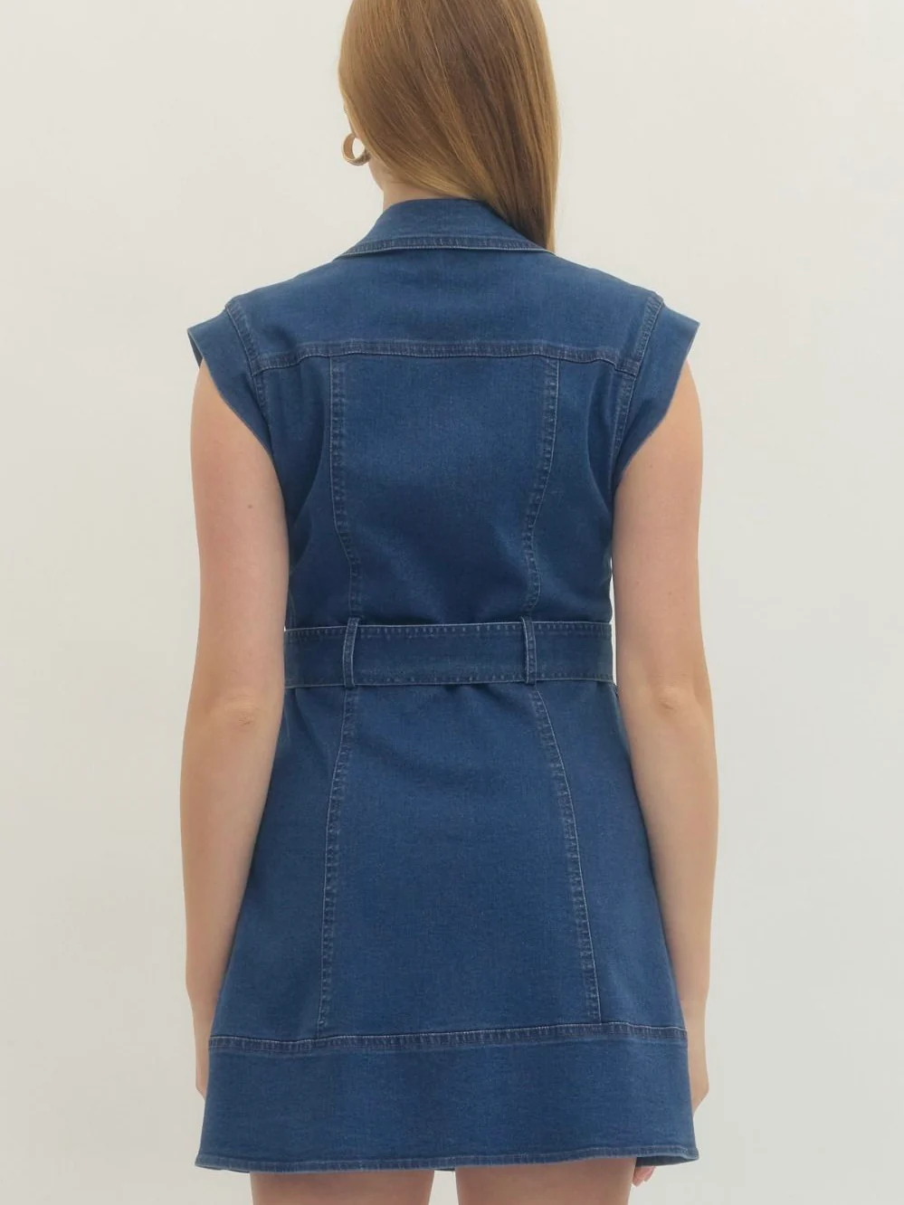 Debbie Denim Dress - Image 3