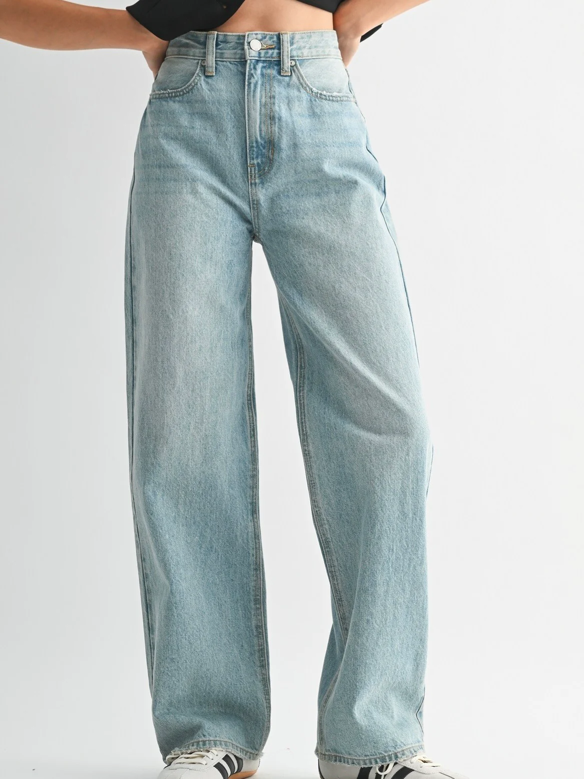 High Waisted Skater Jean