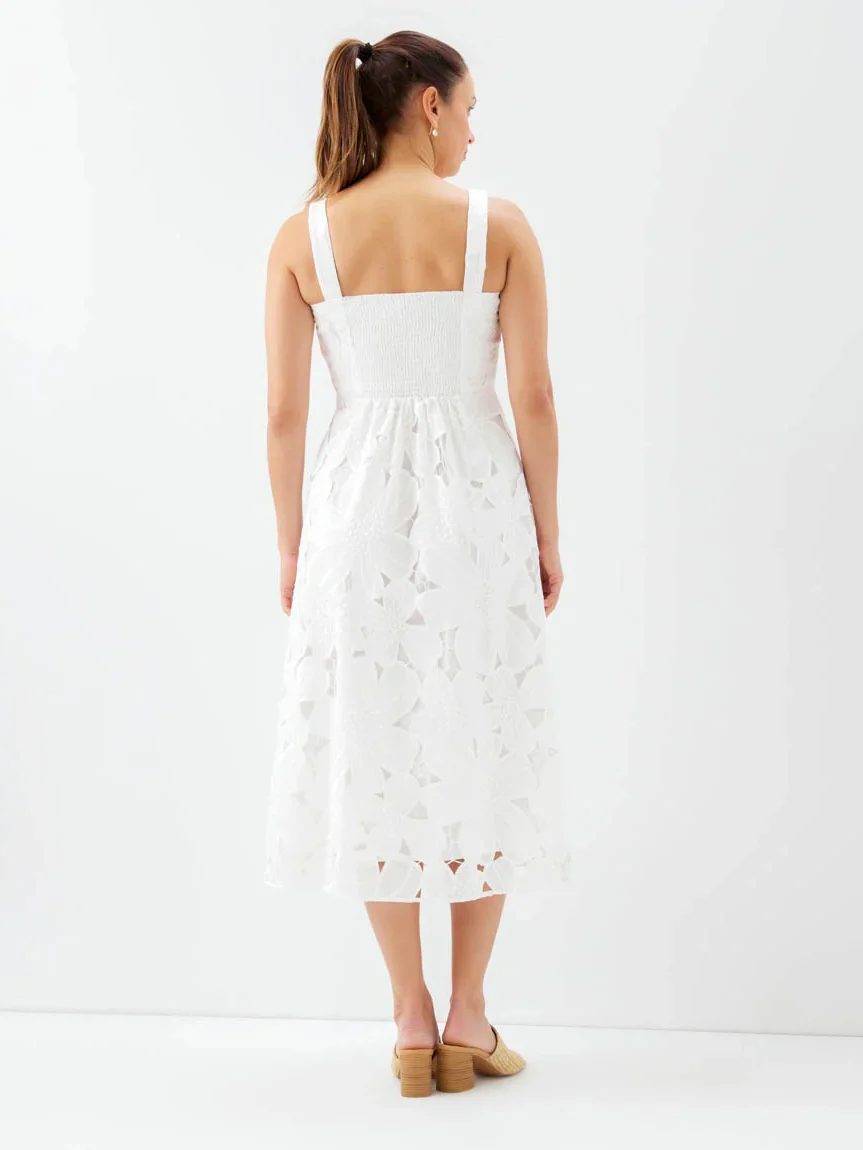 Karen Kane Embroidered Cut Out Sundress - Image 2