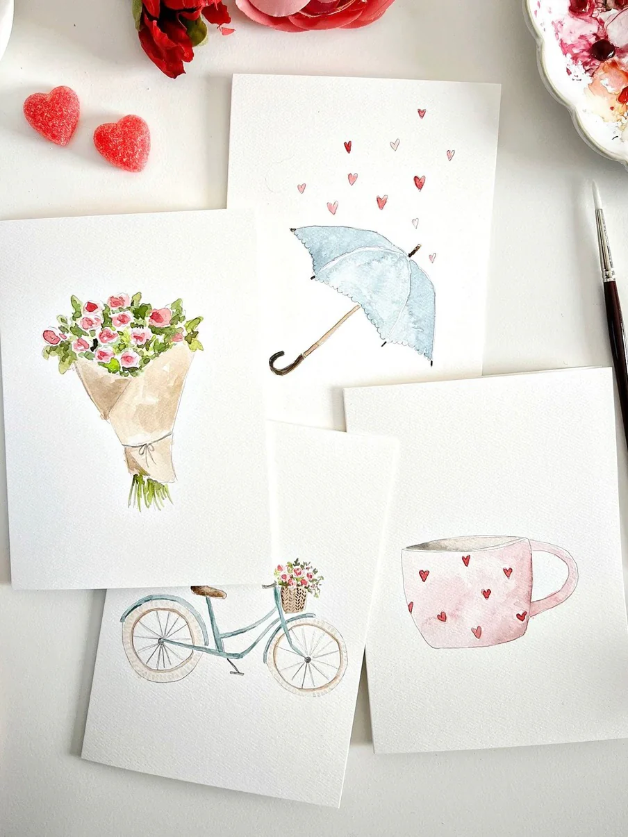 Emily Lex Paintable Notecards - Image 4