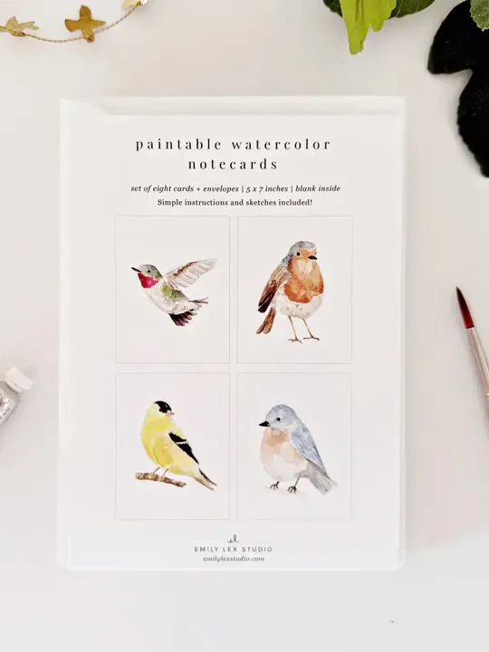 Emily Lex Paintable Notecards - Image 9