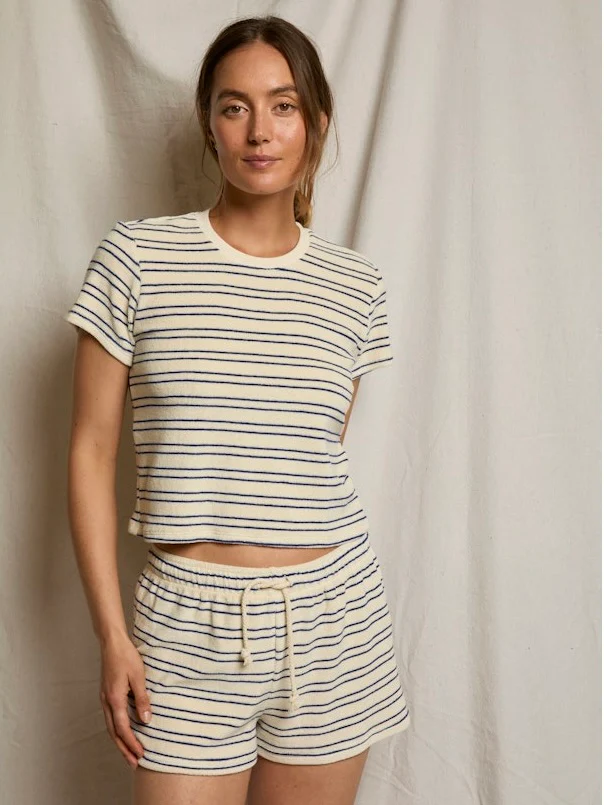 perfectwhitetee Eve Loop Terry Tee