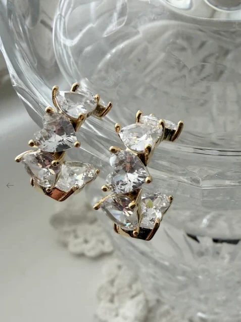Everlasting Heart Hoop Earrings