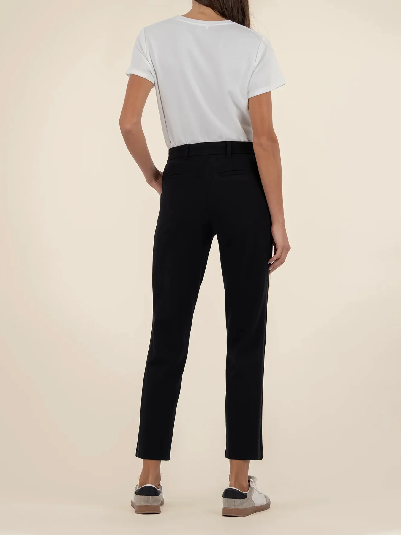 Kut Jeans : Fay High Rise Straight Leg with Side Inset - Image 3