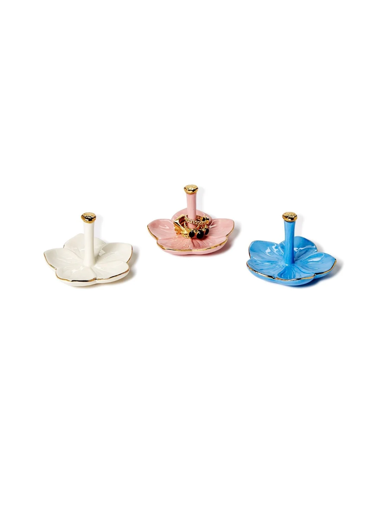 Flower Ceramic Ring Holder