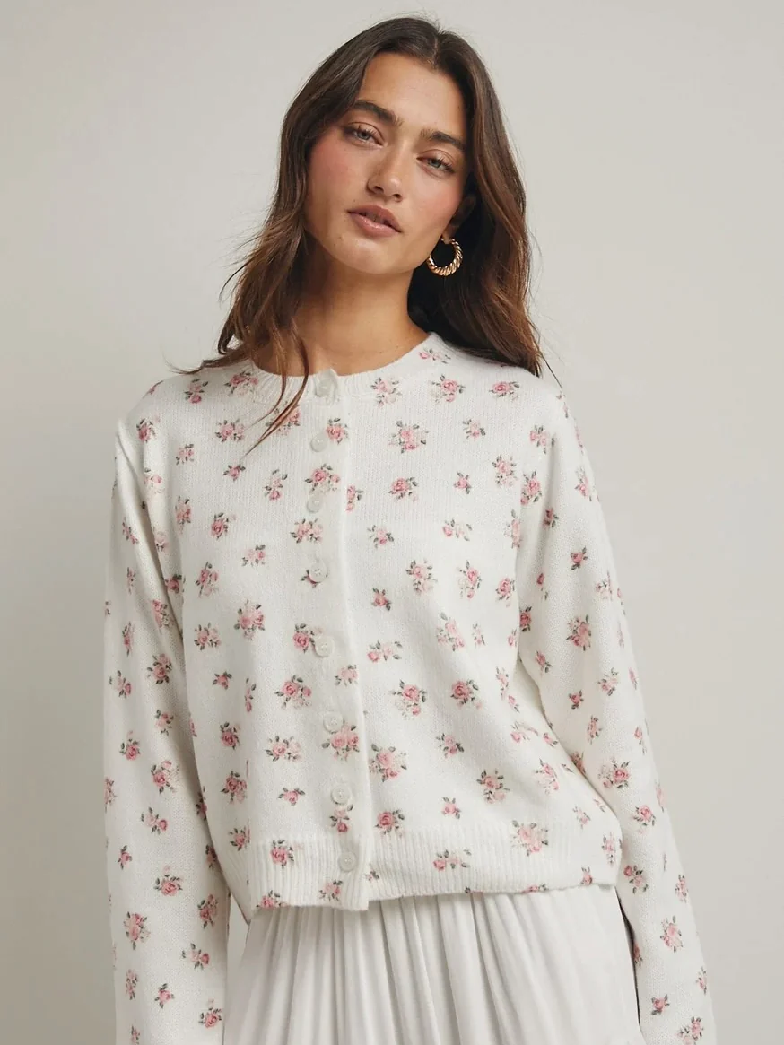 Flowers in The Attic Sweater