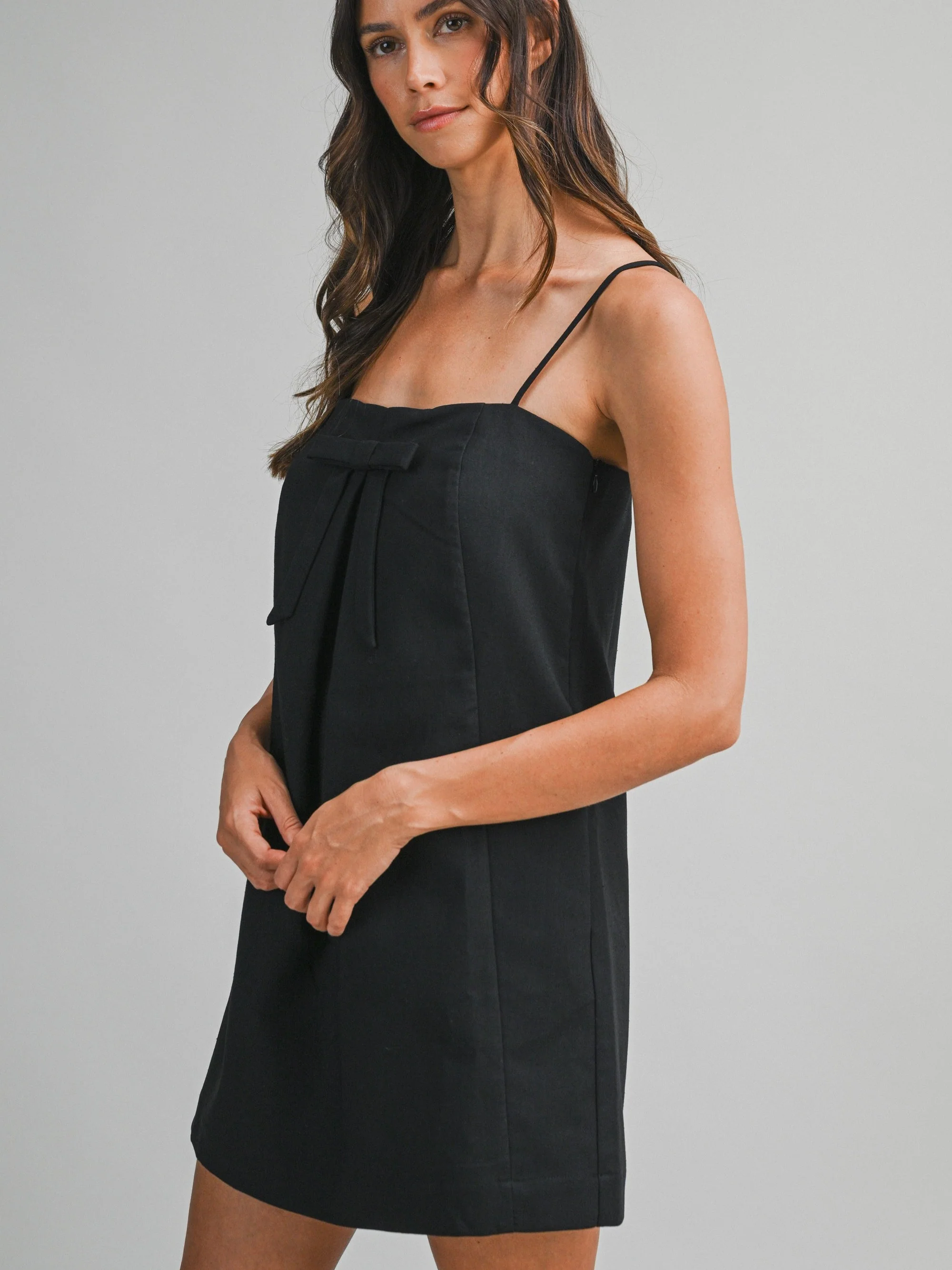 Front Bow Mini Dress - Image 3