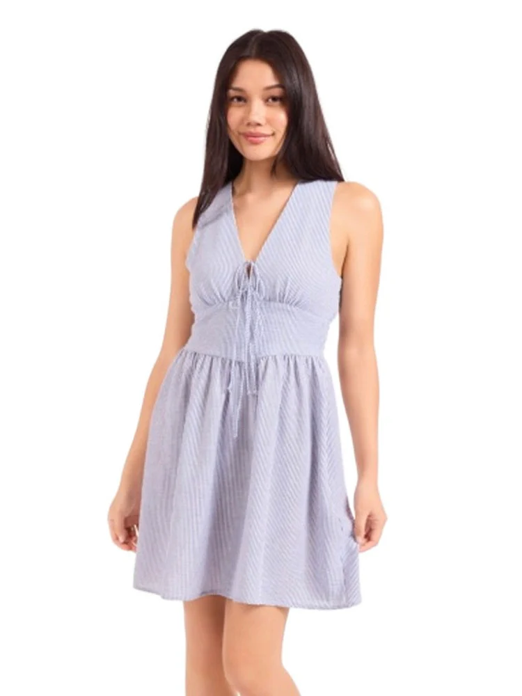Garden Sun Tie Mini Dress