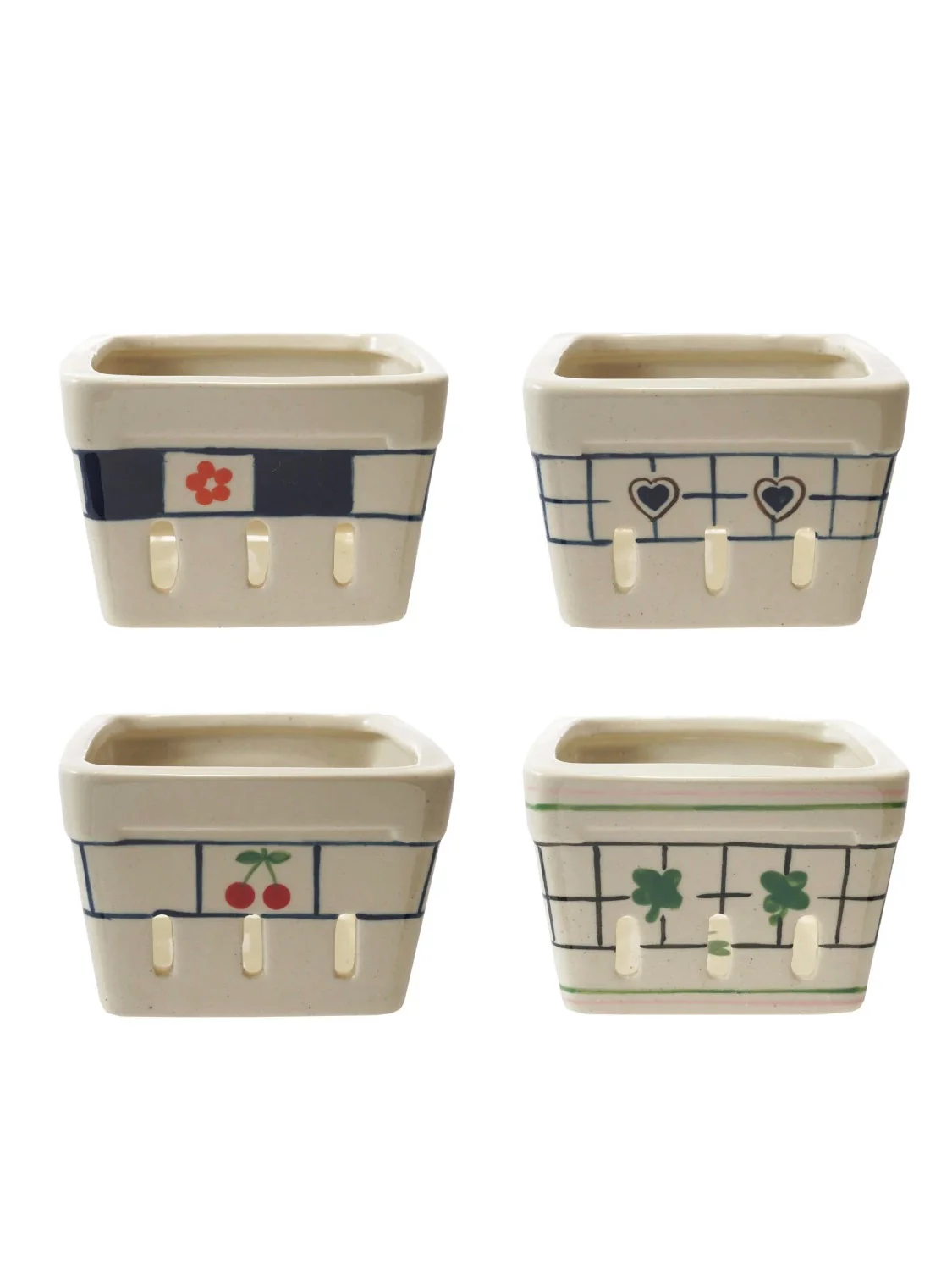 Hand Painted Berry Basket - Image 2