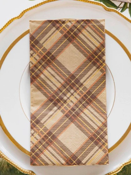 Plaid Guest Napkin - Image 3