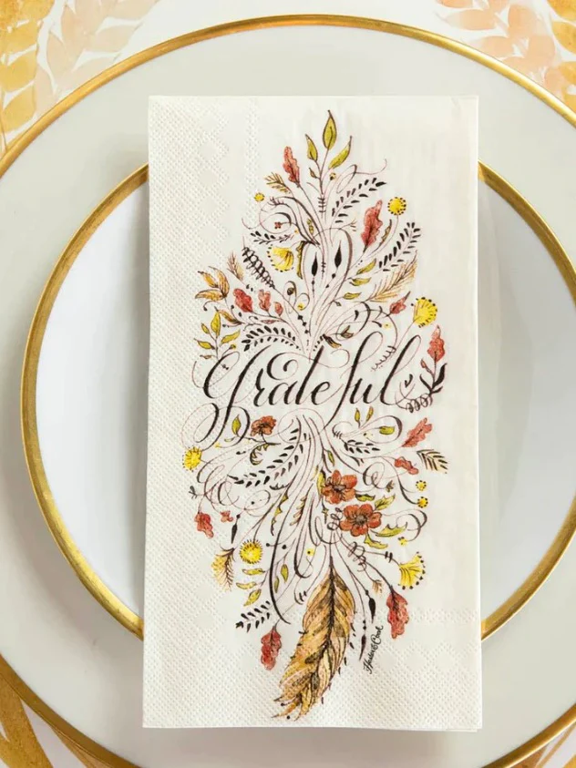 Plaid Guest Napkin - Image 4