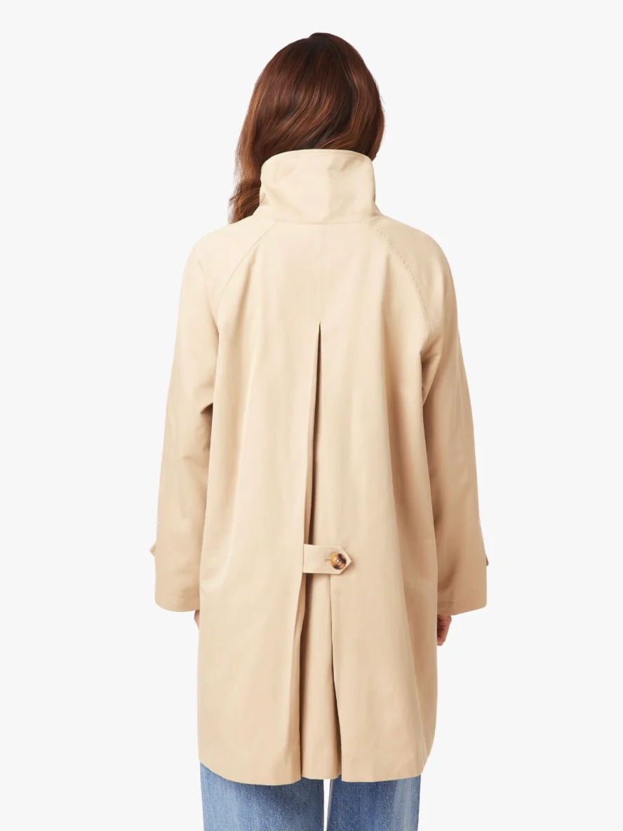 Habitual High Neck Trench Coat - Image 4