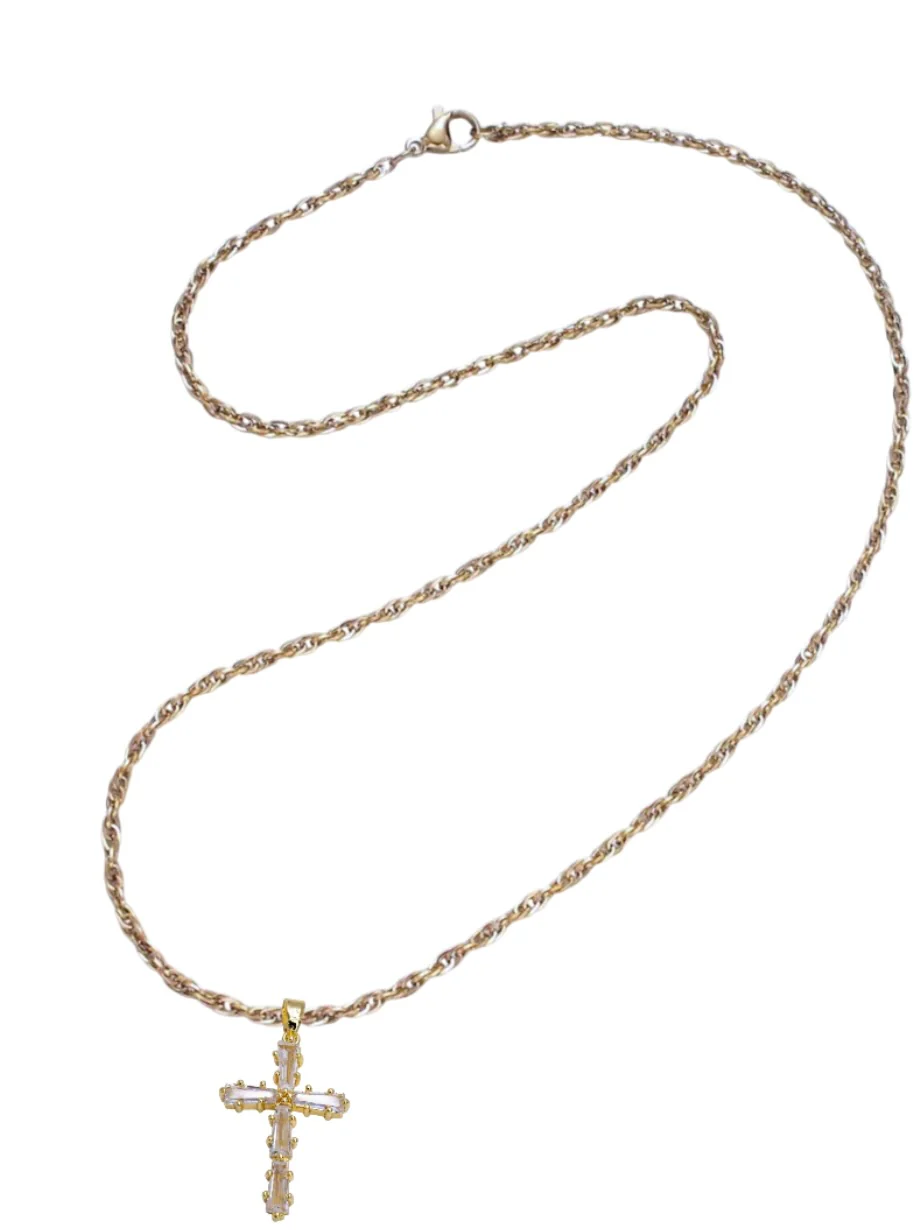 Ina Mae Cross Necklace