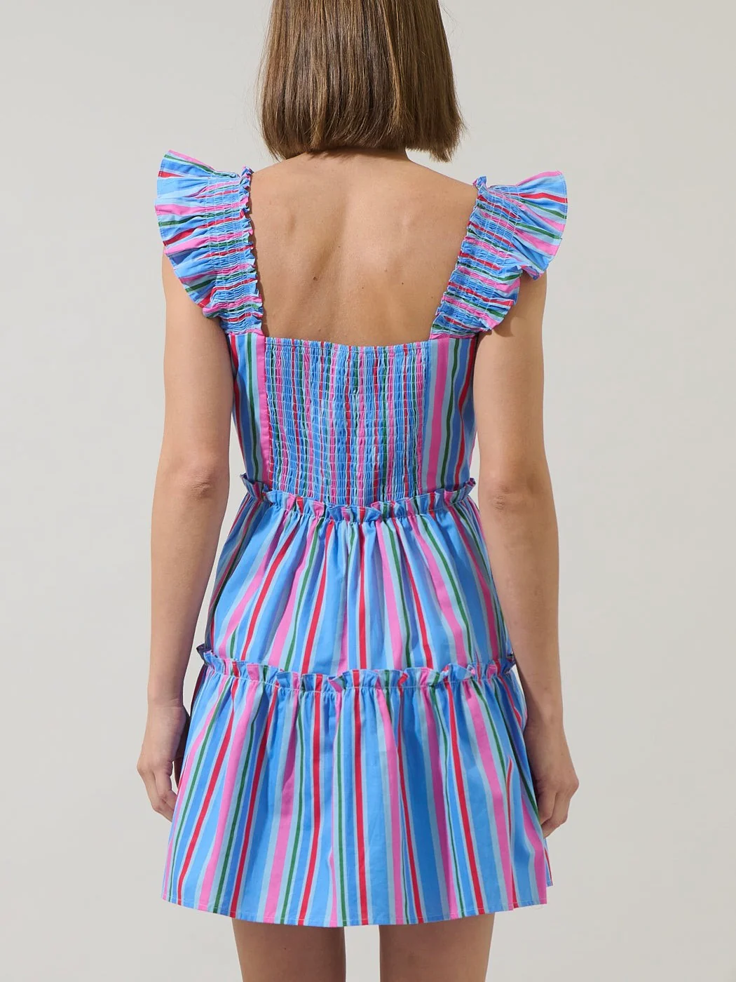 Jaimie Tiered Mini Dress - Image 3