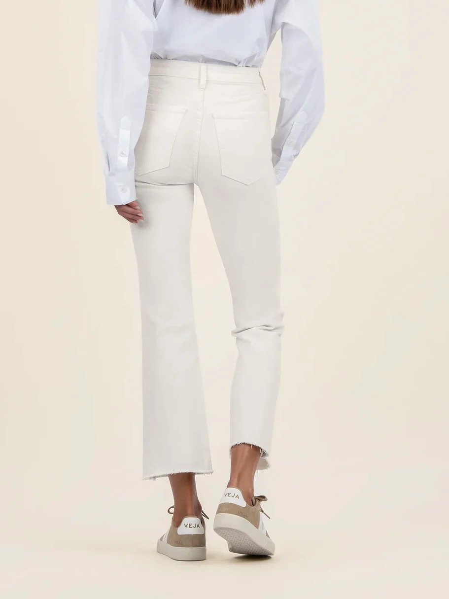 Kut Jeans : Kelsey High Rise Ankle Flare with Raw Hem - Image 3