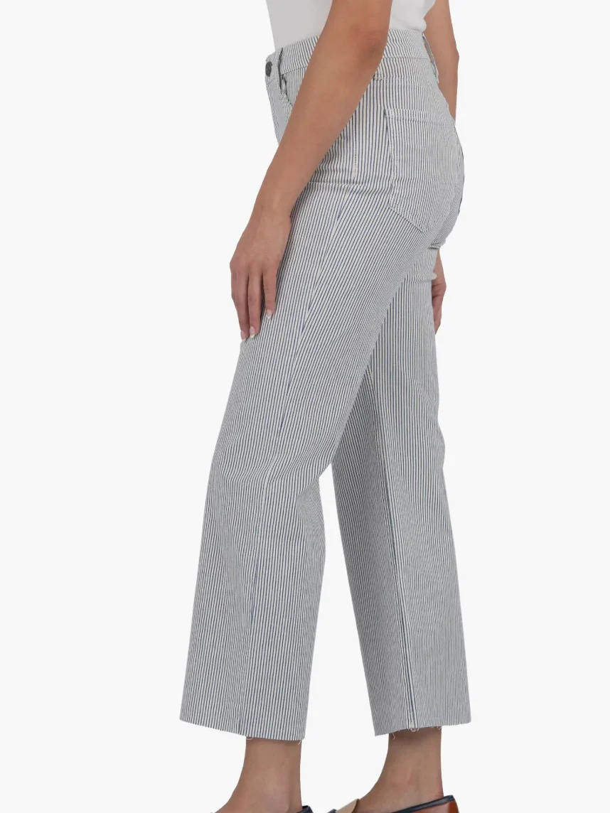 Kut Jeans : Kelsey High Rise Fab Ab Ankle Flare - Image 2