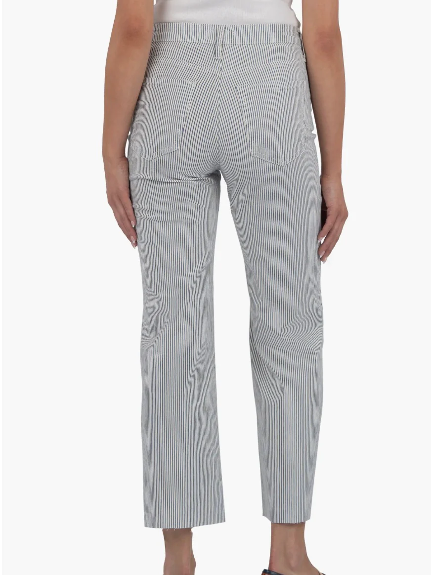 Kut Jeans : Kelsey High Rise Fab Ab Ankle Flare - Image 3