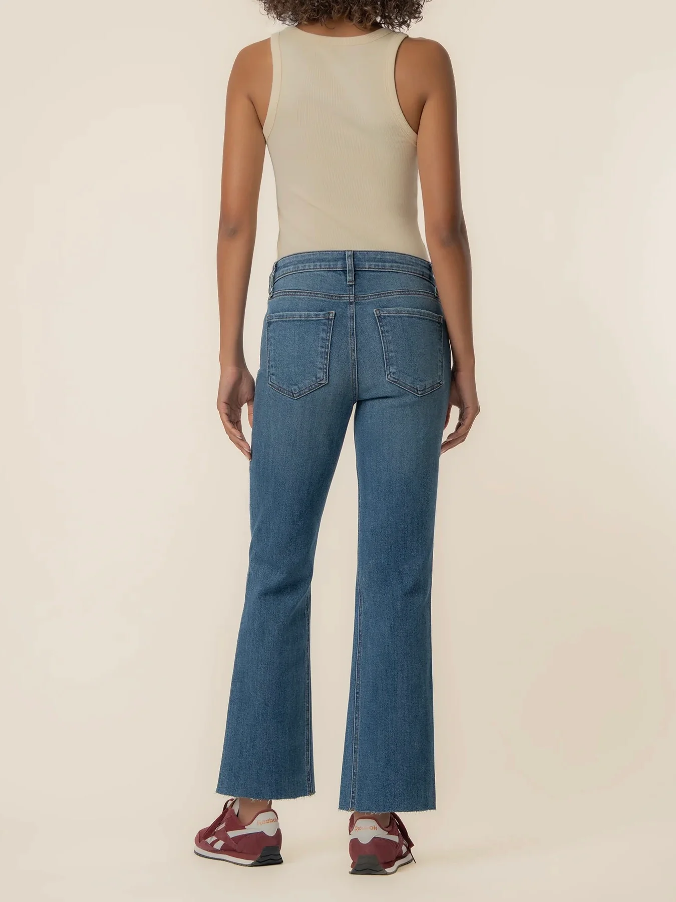 Kut Jeans : Kelsey High Rise Fab Ab Ankle Flare - Image 3