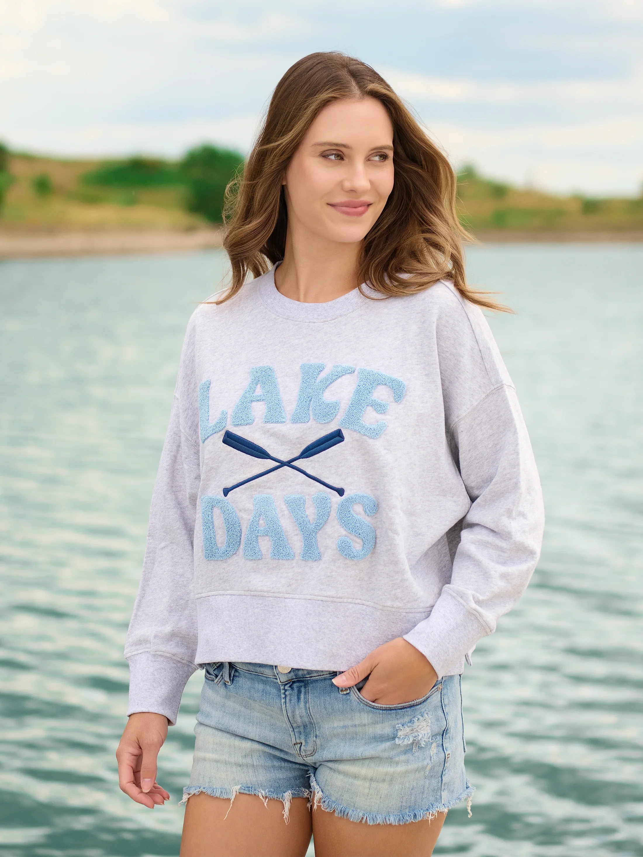 Lake Days Relaxed Sweatshirt