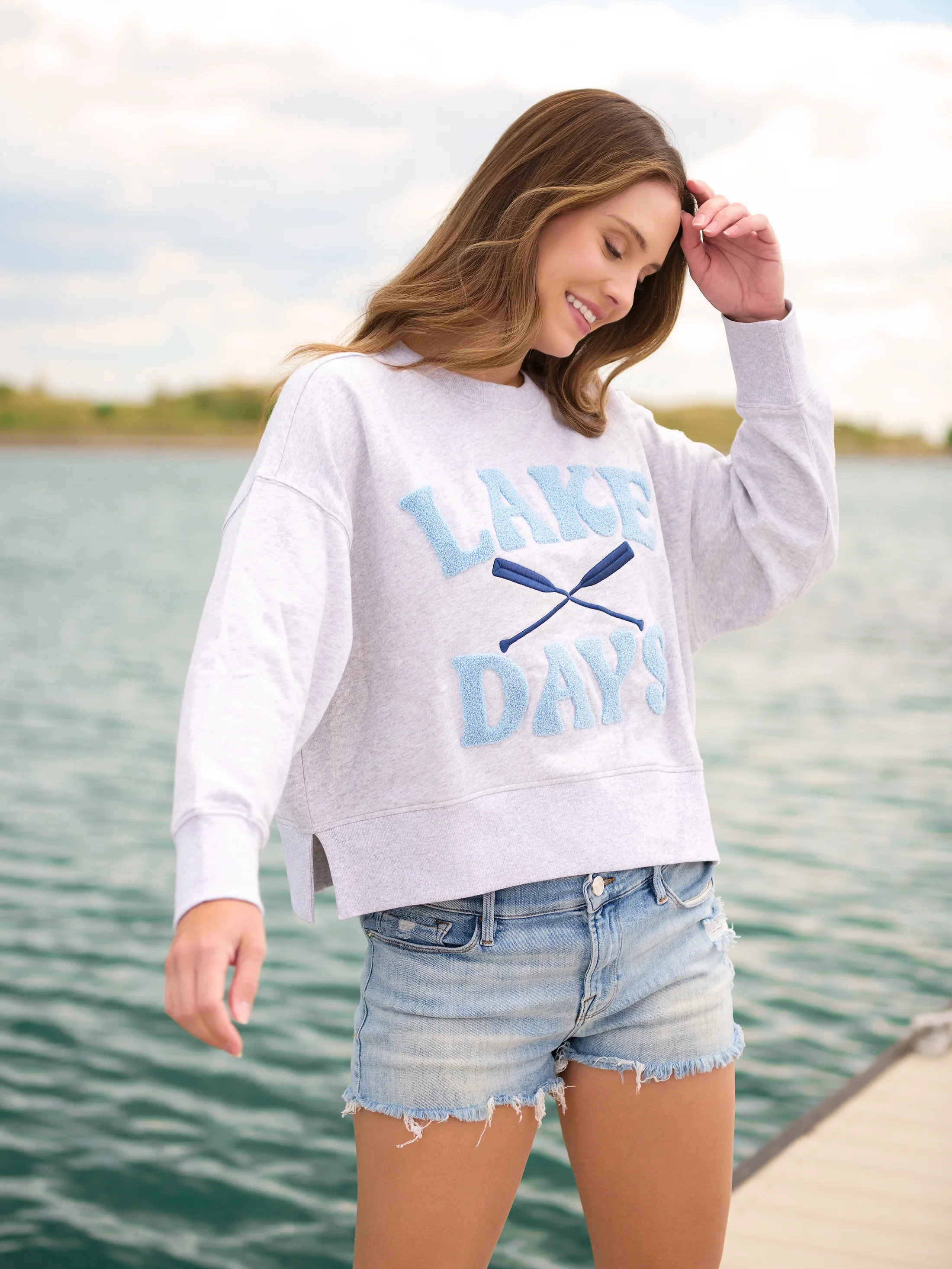 Lake Days Relaxed Sweatshirt - Image 2